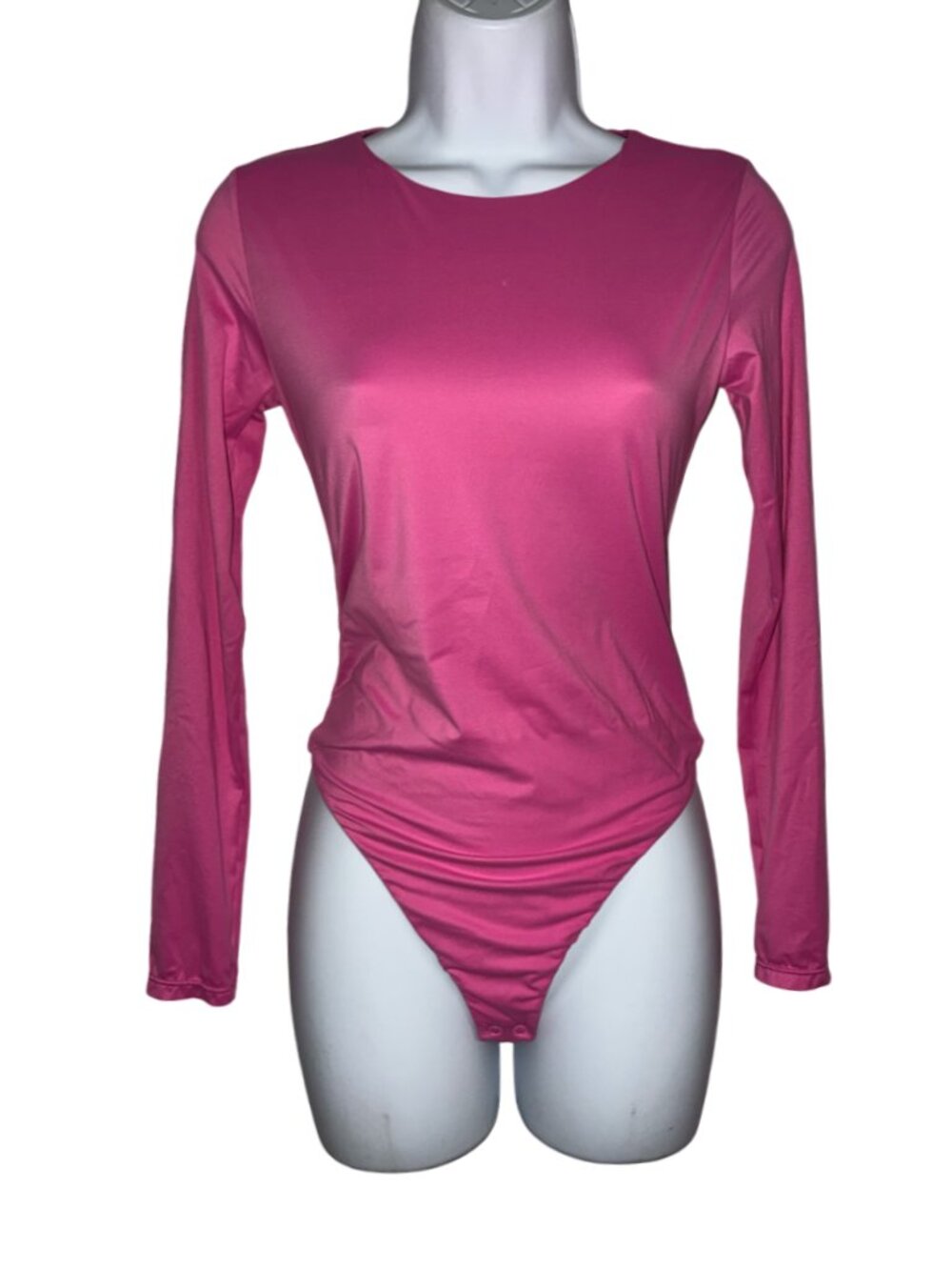 Sz.S*Victoria's Secret*Pink Long-Sleeved Bodysuit